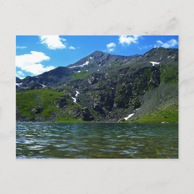 Postal de Mountain River Malaya Ulba (Anverso)