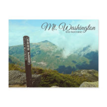 Postal de Mt Washington New Hampshire