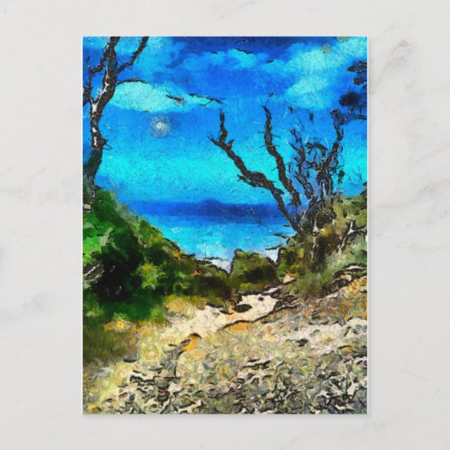 Postal de Muai Van Gogh (Anverso)