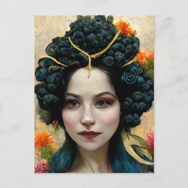 Postal de mujer (Anverso)