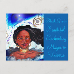 Postal de mujer negra
