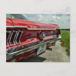 postal de Mustang
