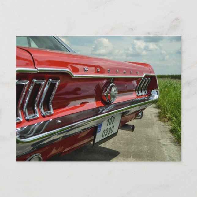 postal de Mustang (Anverso)