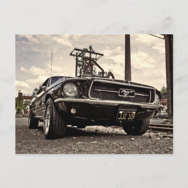 postal de Mustang (Anverso)