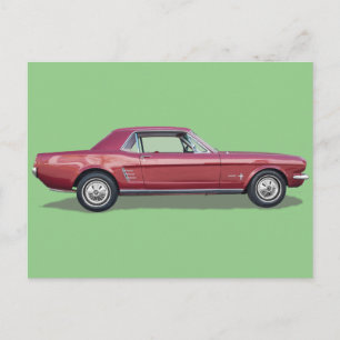 postal de Mustang