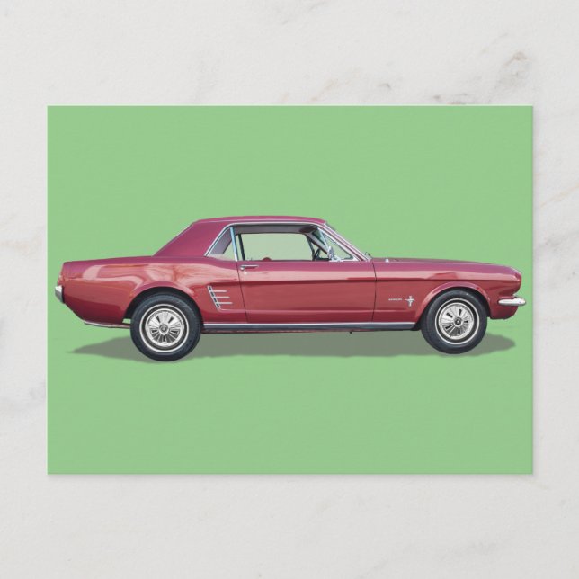 postal de Mustang (Anverso)