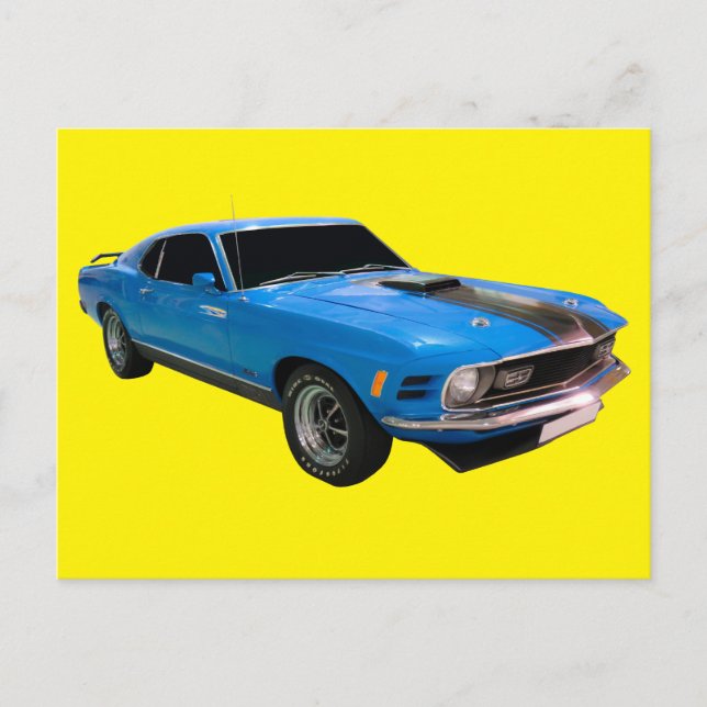 postal de Mustang (Anverso)