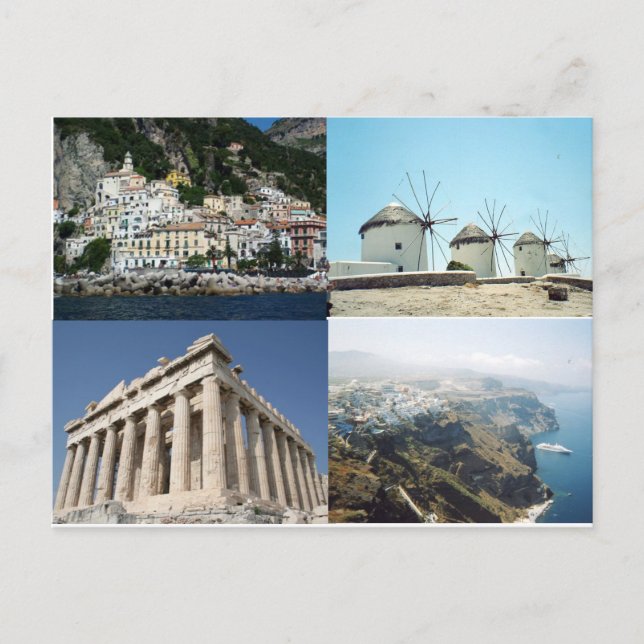 postal de mykonos (Anverso)