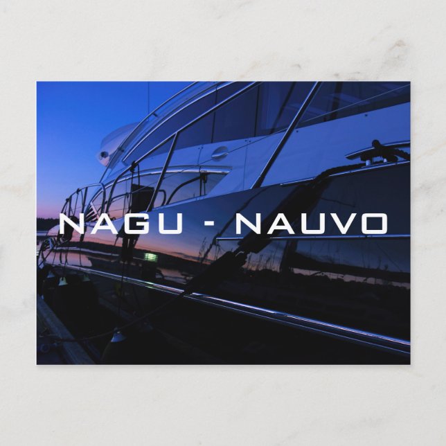 postal de Nagu Nauvo (Anverso)