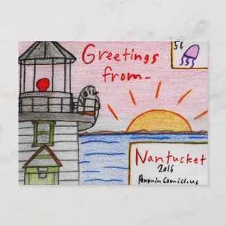 postal de "Nantucket"