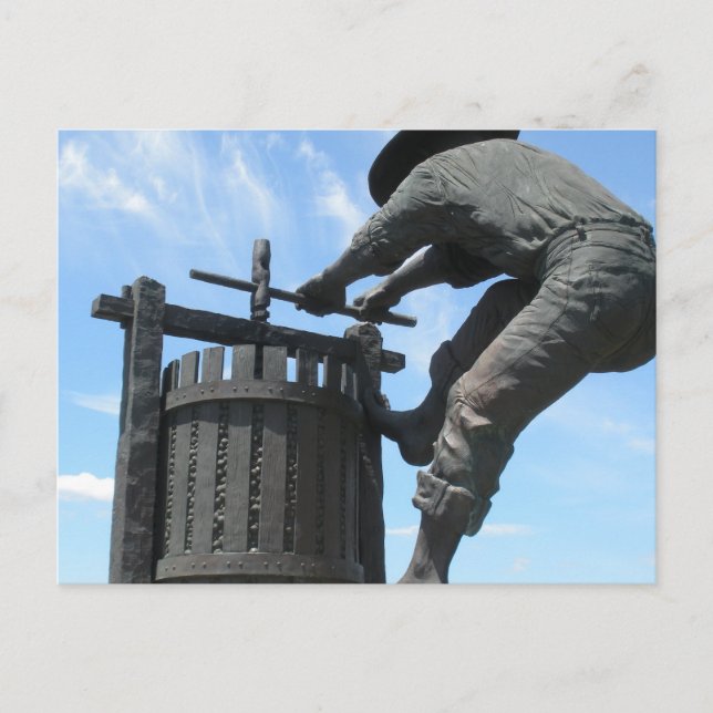 Postal de Napa Valley (Anverso)