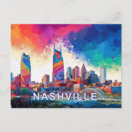 Postal de Nashville Music City