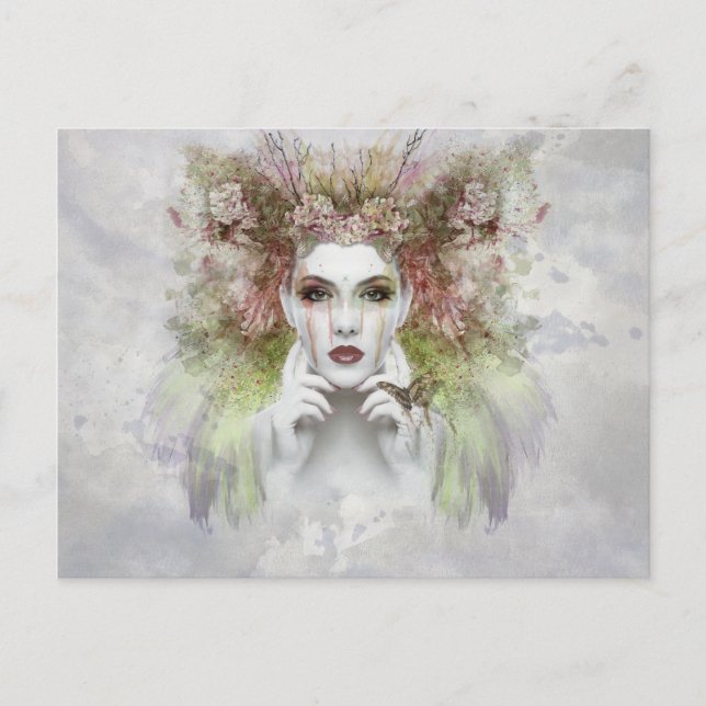 postal de naturaleza materna (Anverso)