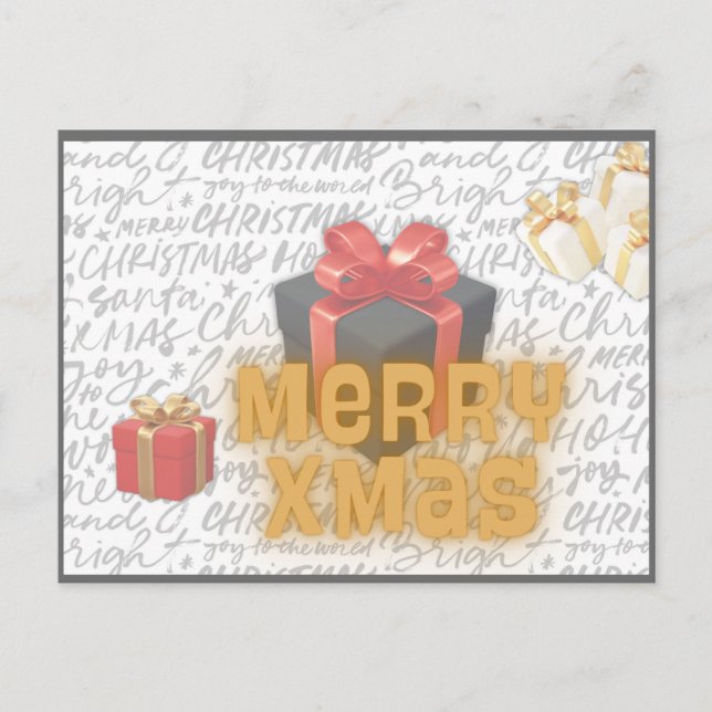 postal de Navidad (Anverso)