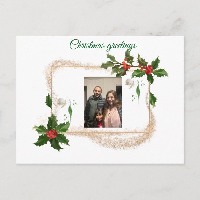 Postal de Navidad (Anverso)