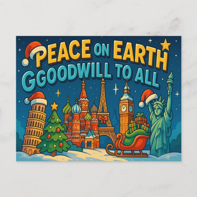 Postal de Navidad (Anverso)