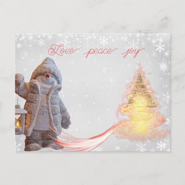 Postal de Navidad (Anverso)