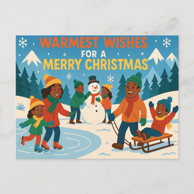 Postal de Navidad (Anverso)