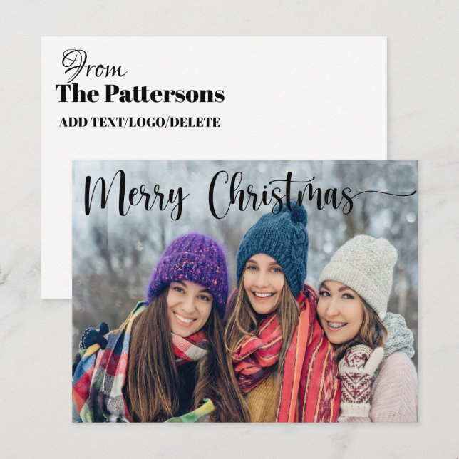 Postal de navidades (Anverso / Reverso)