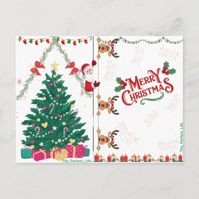 Postal de navidades (Anverso)