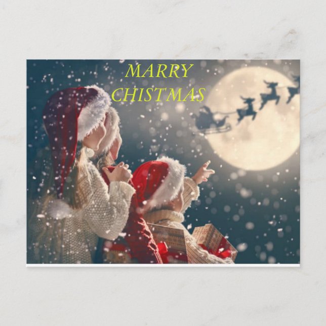 Postal de navidades (Anverso)