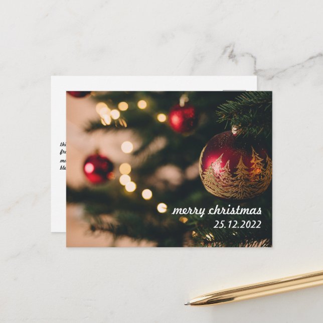 Postal de navidades (Anverso/Reverso In Situ)