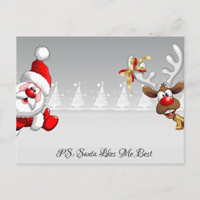 Postal de navidades (Anverso)