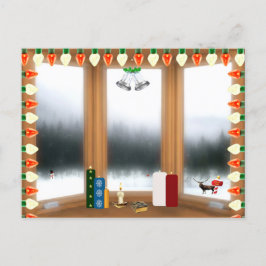 Postal de Navidades de la noche sagrada