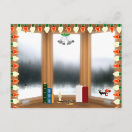 Postal de Navidades de la noche sagrada