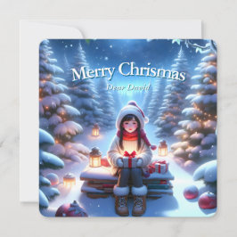 Postal de navidades fantasmas