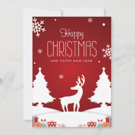 Postal de Navidades felices