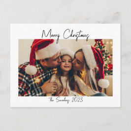 Postal de Navidades minimalistas