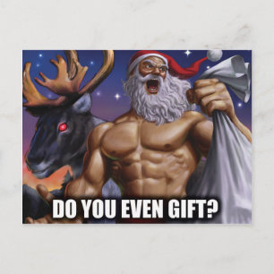 Postal de navidades - Motivación de gimnasio