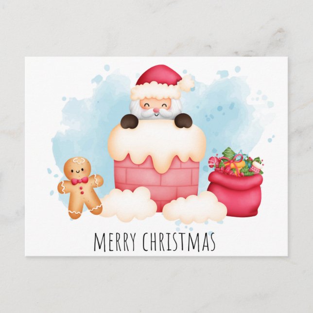 Postal de Navidades pequeños (Anverso)