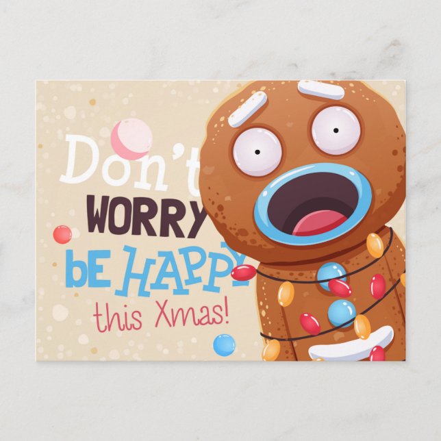 Postal de Navidades pequeños (Anverso)