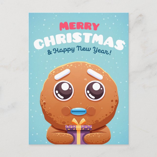 Postal de Navidades pequeños (Anverso)