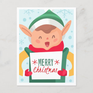 Postal de Navidades pequeños