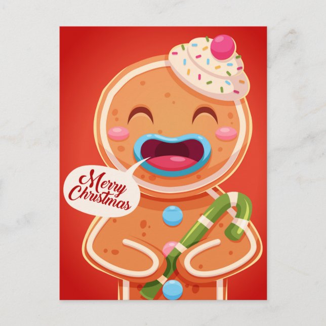 Postal de Navidades pequeños (Anverso)