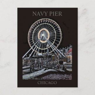 Postal de Navy Pier Chicago