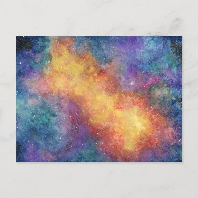 Postal de nebulosa acuática (Anverso)