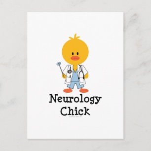 Postal de Neurología Chick