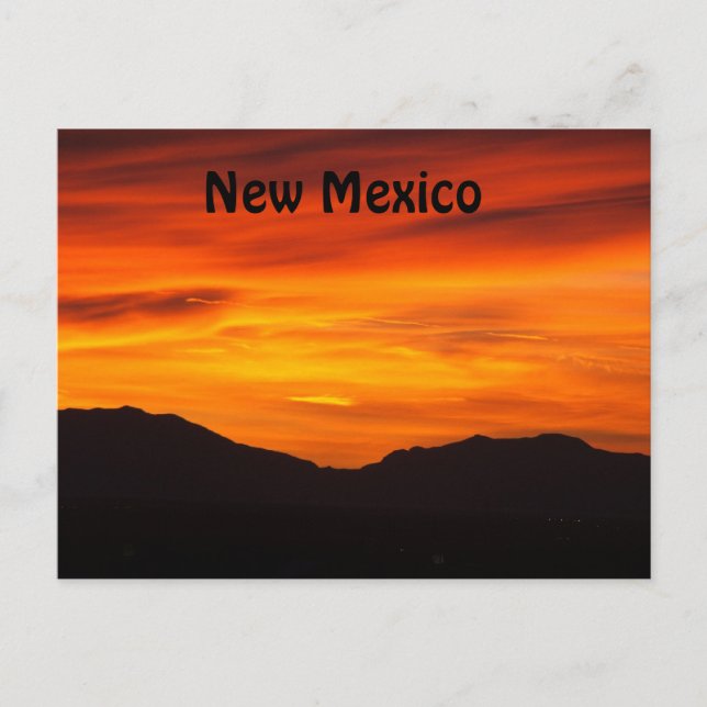 Postal de New México (Anverso)