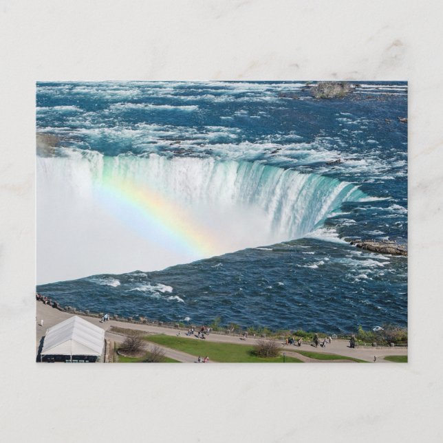 Postal de Niagara Falls (Anverso)