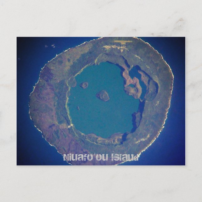 Postal de Niuafo’ou (Anverso)