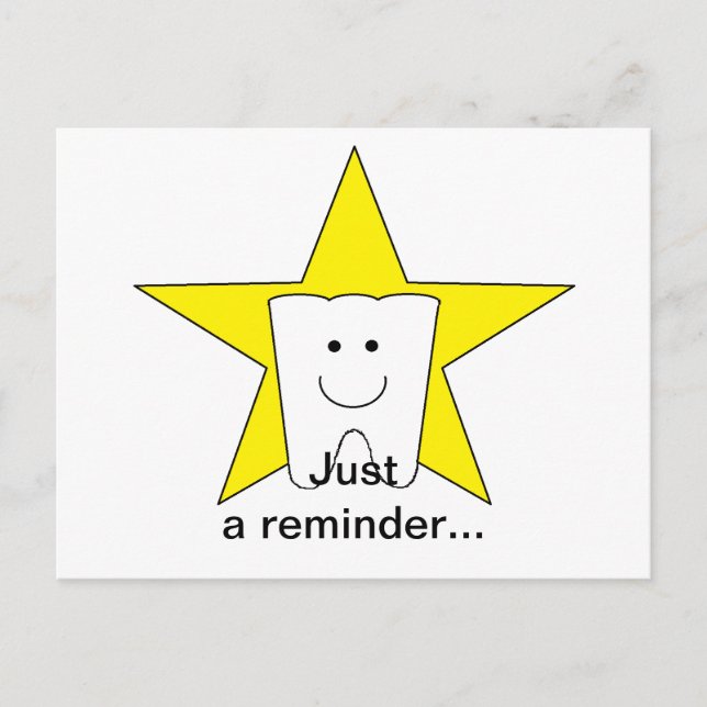 Postal de nombramiento "dental" (Anverso)