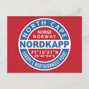 postal de NORDKAPP Noruega