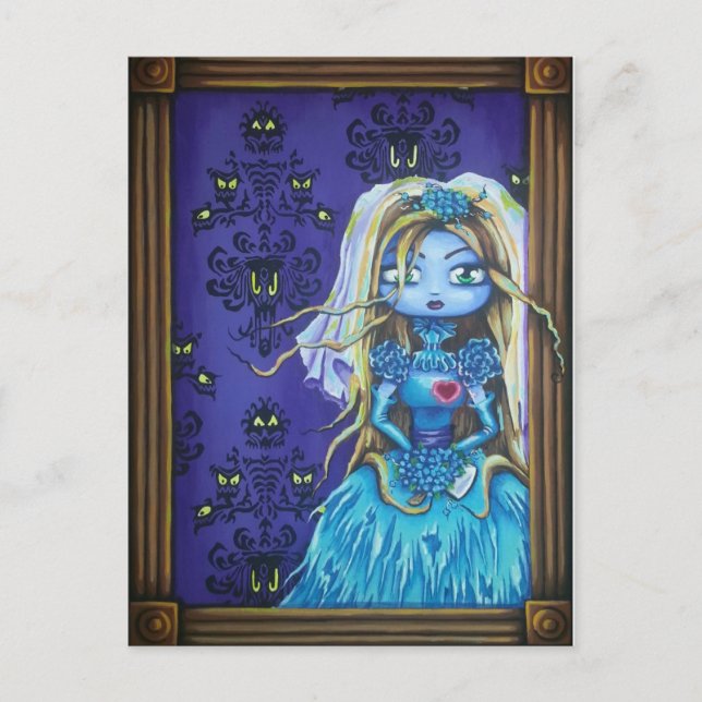 Postal de novia de HM (Anverso)