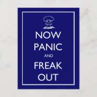 Postal de 'Now Panic and Freak Out'