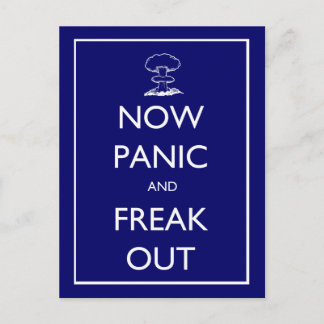 Postal de 'Now Panic and Freak Out'