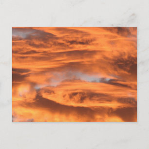 Postal de nubes de sol